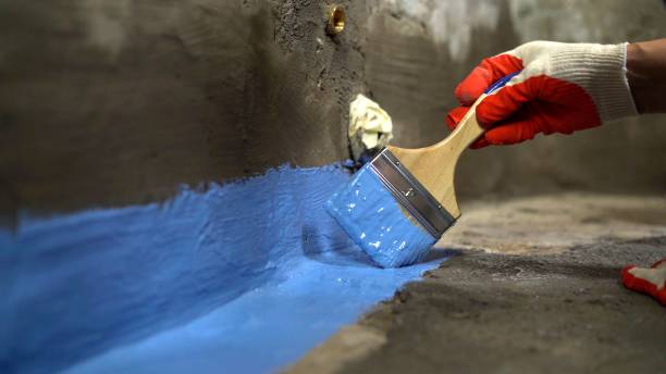 Commercial Vapor Barrier Installation project at a Brighton, AL business property by SJ Waterproofing Pros